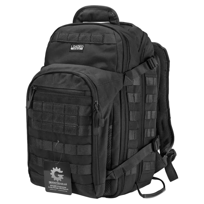 Gx-600 Crossover Long-Range Fishing Backpack In Matte Black 1