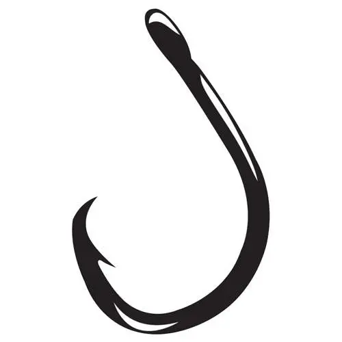Heavy-Duty Black Circle Live Bait Hook – Size 10/0 (Pack Of 3) 1