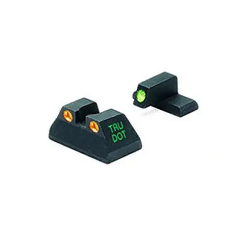 Heckler & Koch Usp Full-Size Tru-Dot Sights — .40/.45 Acp, Green-Orange Fixed Pair 1