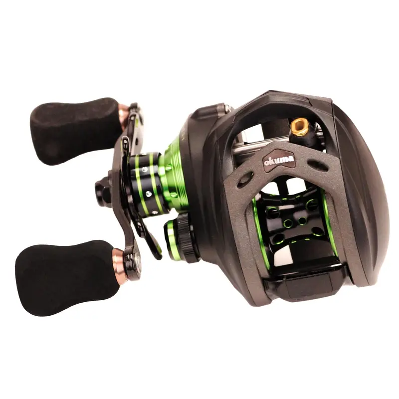 Helios 'A' Low-Profile Baitcasting Reel – Left-Hand Retrieve, 7.3:1 Ratio, 8+1 Bearings 1