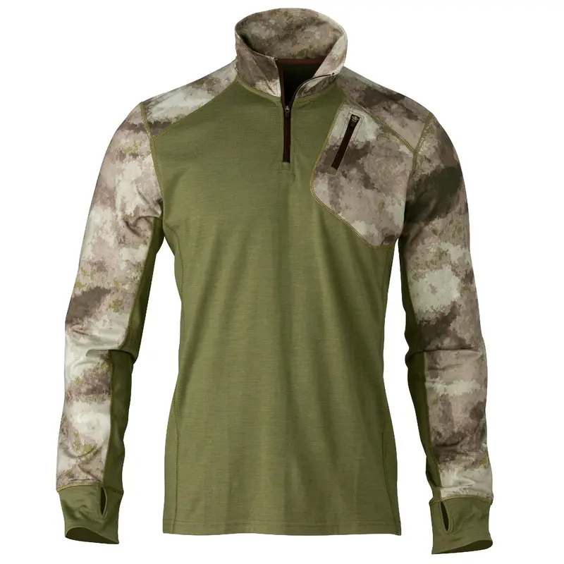 Hell'S Canyon Speed Mhs 1-4 Zip Shirt – Atacs Arid-Urban Camo, Small 1