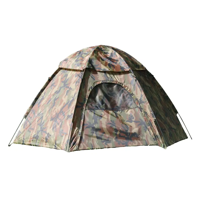 Hexagonal Camo Dome Shelter 1