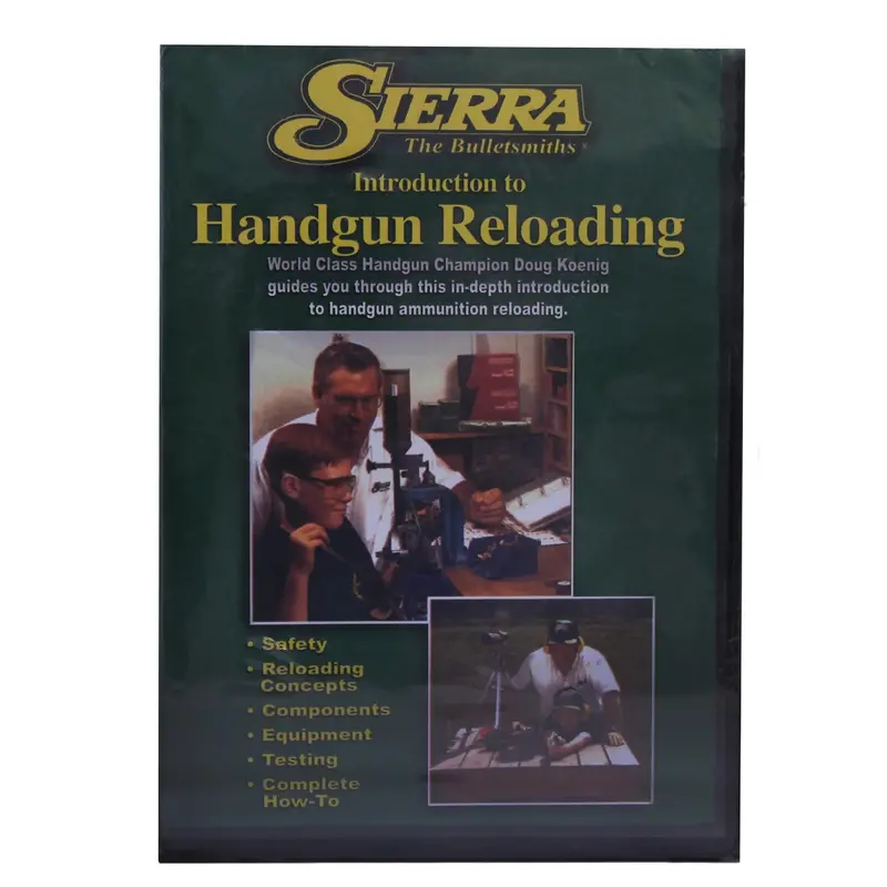 Hodgdon Reloading Dvd – Beginner Handgun Reloading Guide 1