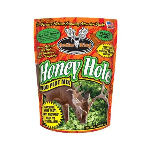 Honey Hole Food Plot Seed Mix – High-Yield Wildlife Attractant 1