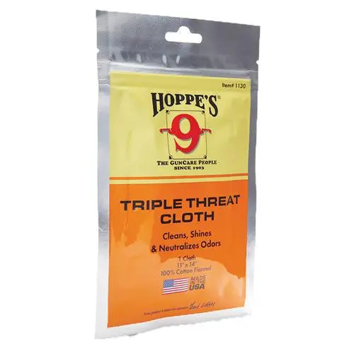 Hoppe’S Triple Threat Cleaning Cloth And Storage Bag 1