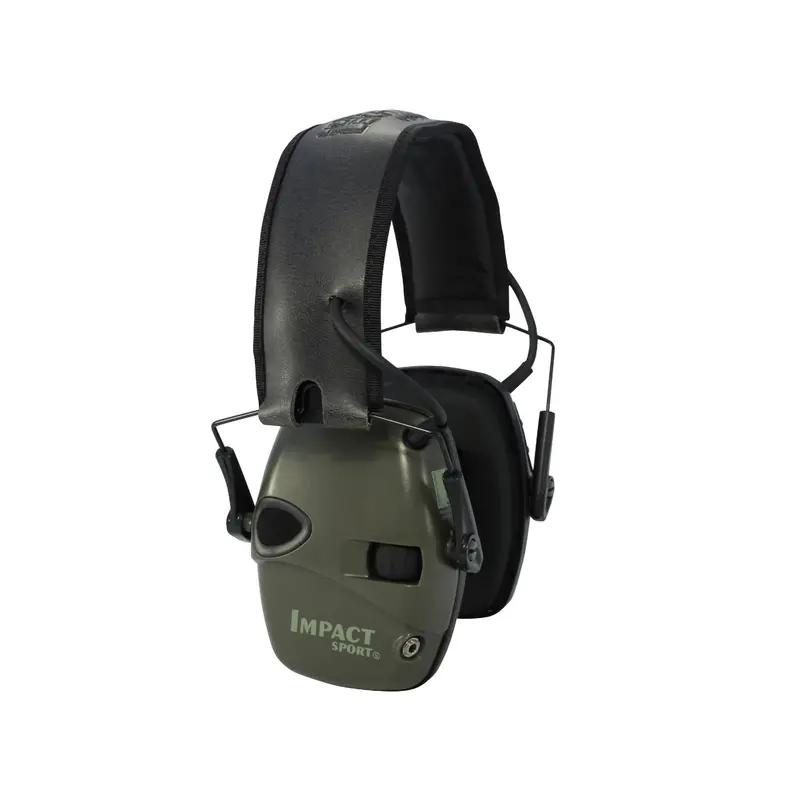 Impact Sport Electronic Earmuffs – Od Green Tactical Finish 1