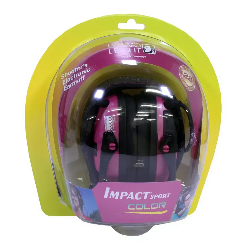 Impact Sport Pink Electronic Shooting Earmuffs 1