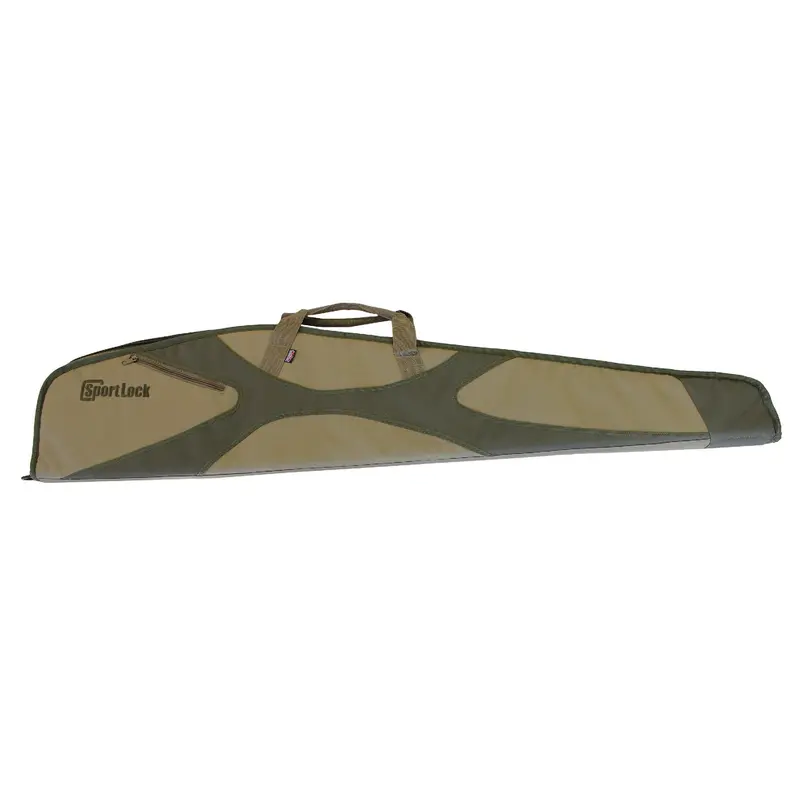Khaki-Dark Gray Scoped Rifle Carry Case – 48-Inch Capacity 1