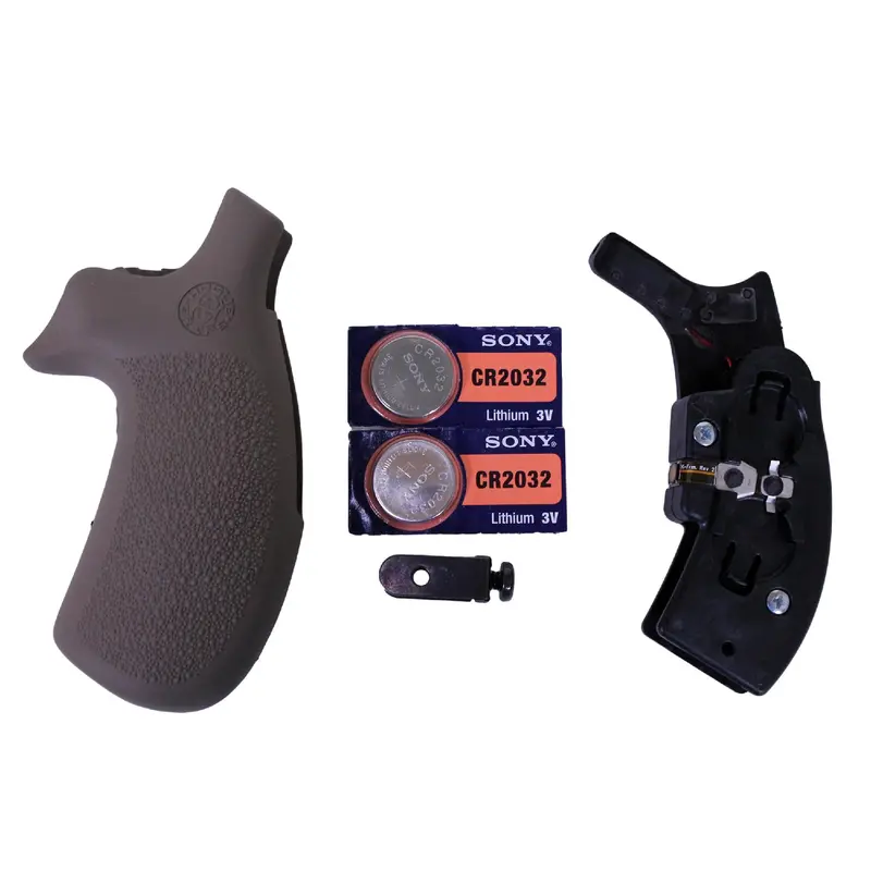 Laser-Enhanced Rubber Monogrip For S&W K-Frame – Round Butt, Dark Earth 1