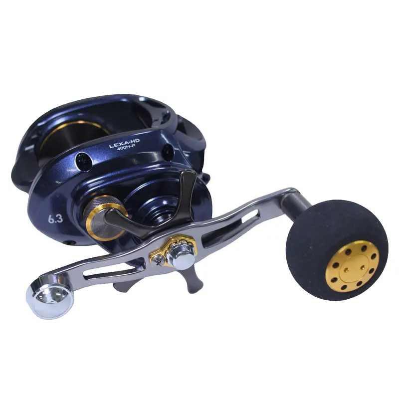 Lexa Hd Baitcasting Reel – 6.3:1 Gear Ratio, 7-Bearing System, Right-Hand Retrieve 1