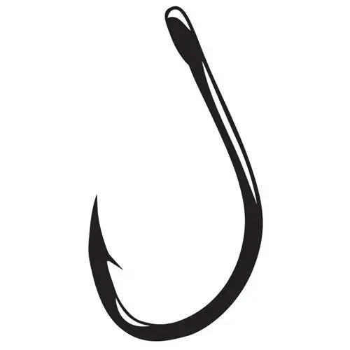 Live Bait Hook – Size 5/0, Nickel-Black, 4-Pack 1
