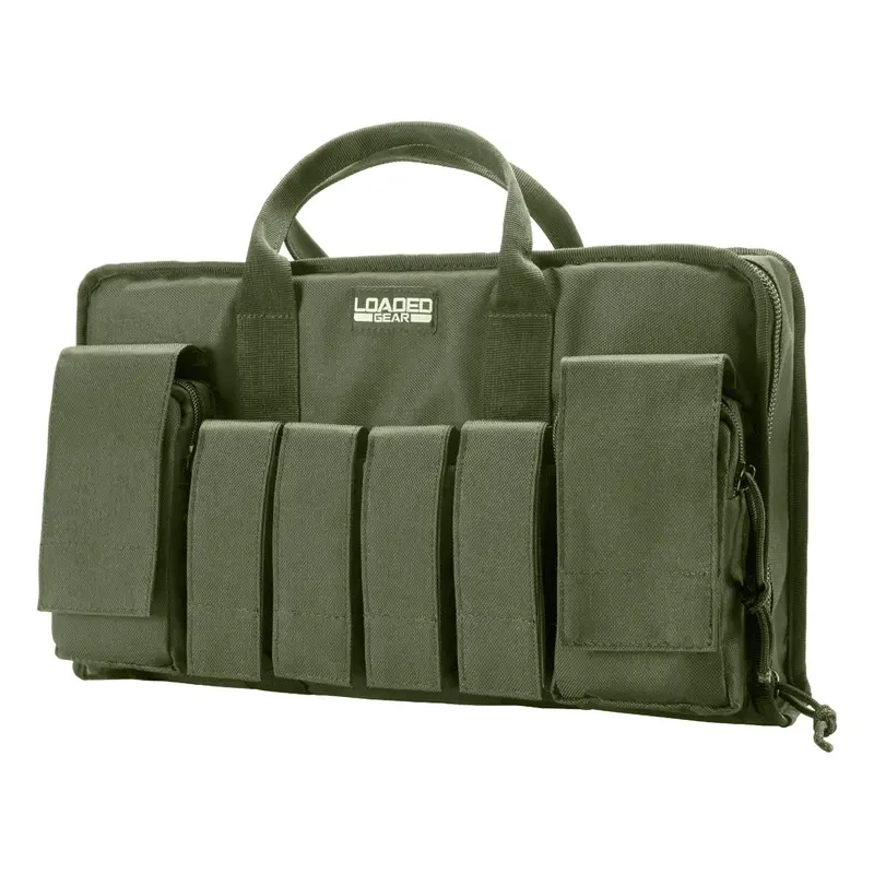 Loaded Gear Rx-50 Tactical Pistol Bag – 16-Inch, Olive Green 1