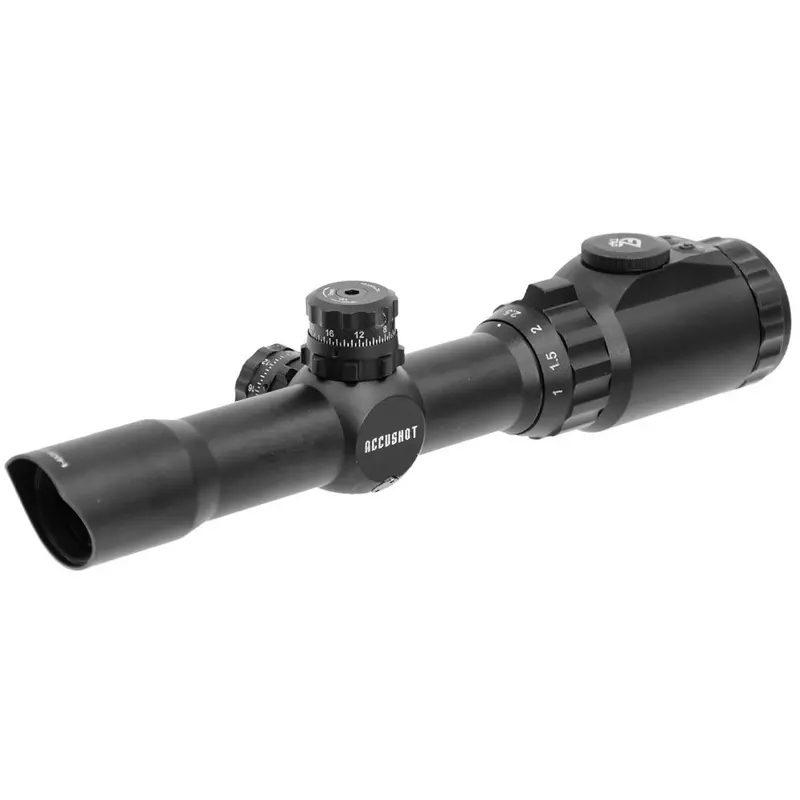 Long Eye Relief Scope – 1–4×28, 30Mm Tube, Circle Dot Reticle 1