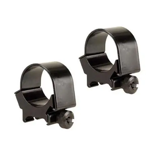 Low-Profile Detachable Top-Mount Scope Rings – 30Mm Diameter, Matte Black 1