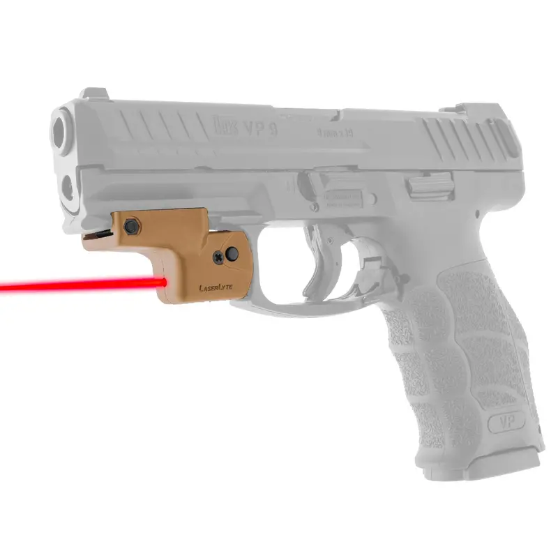 Lyte Ryder Universal Pistol Rail Light Mount – Tan Finish 1