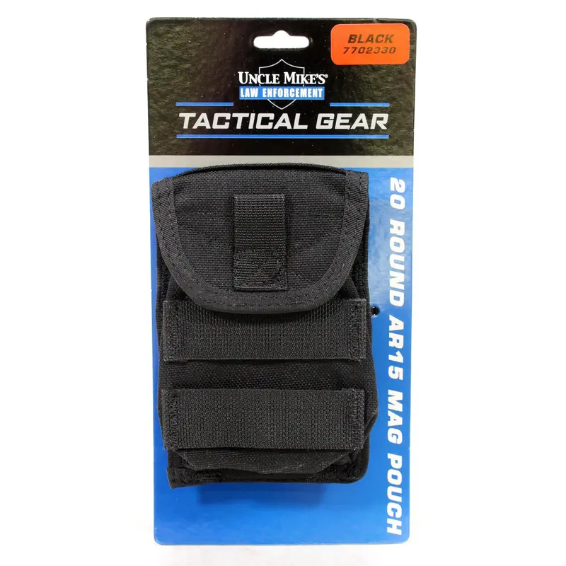 M4/M16 Single-Stack 20-Round Magazine Pouch – Black 1