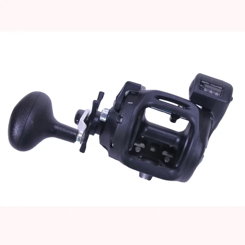 Magda Pro Dxt Line Counter Fishing Reel – 4.0:1 Gear Ratio, 2 Ball Bearings, 17-Lb Max Drag, Right-Hand Retrieve 1