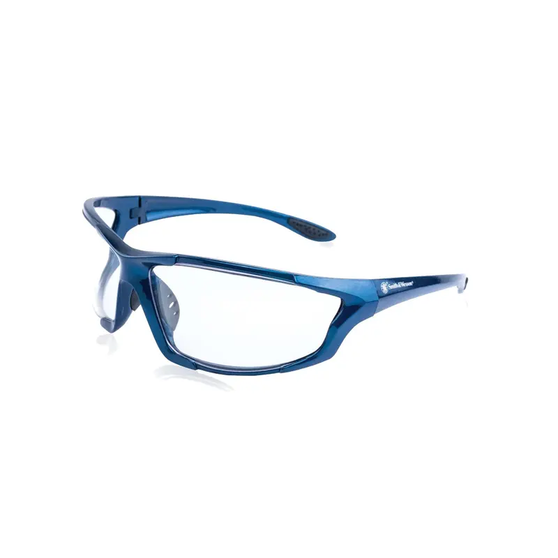 Major Series Shooting Eyewear – Blue Frame, Clear Lens 1