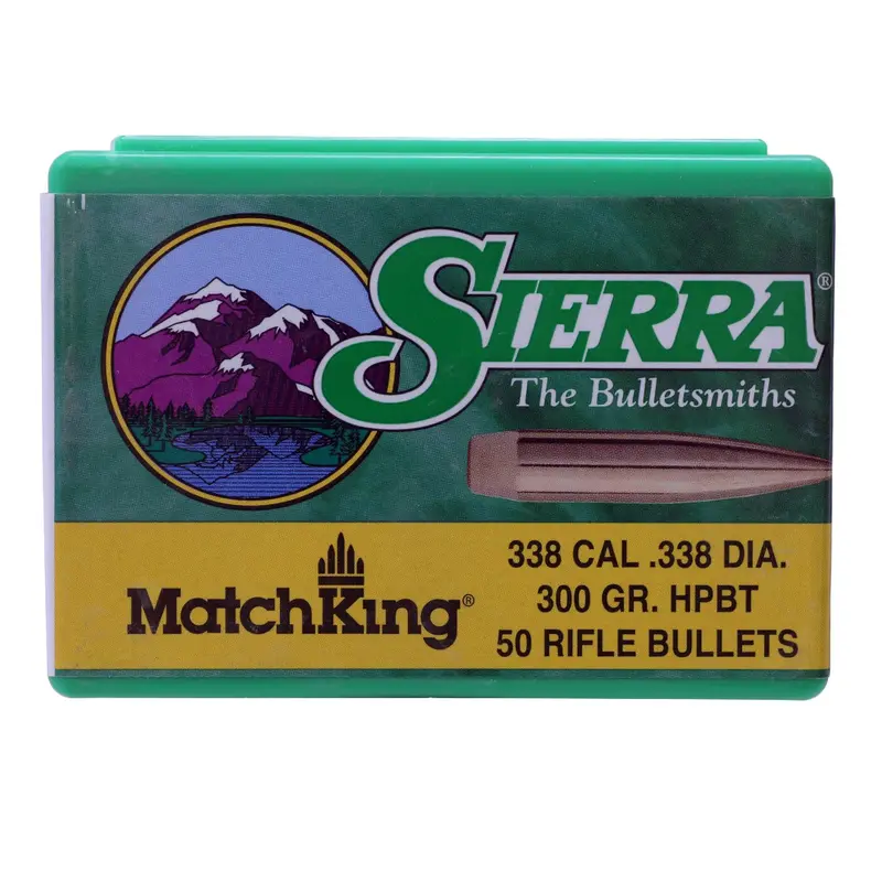 Matchking .338 Caliber Ammo – 300-Grain Hpbt Match Grade, Pack Of 50 1
