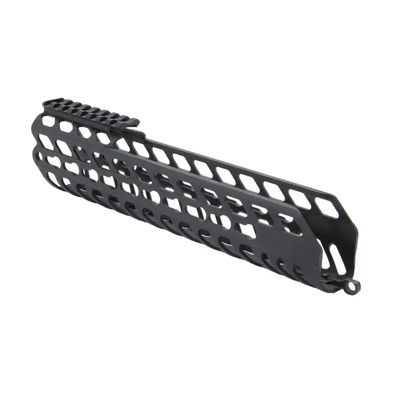 Mcx Carbine-Length Keymod Aluminum Handguard – Matte Black, Wide Profile 1