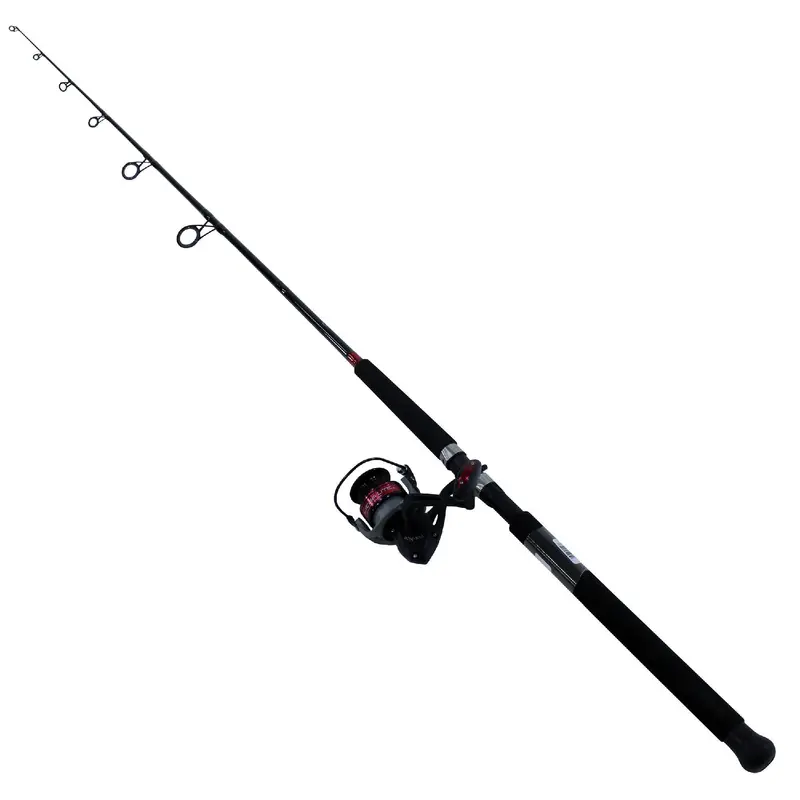 Mega Lite Inshore Spinning Combo — 7-Foot One-Piece Rod, Medium-Heavy Action, 5.2:1 Gear Ratio 1