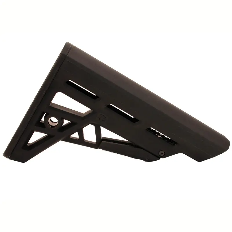 Mil-Spec Adjustable Ar-15 Stock With Tactlite Ergonomics – Black 1