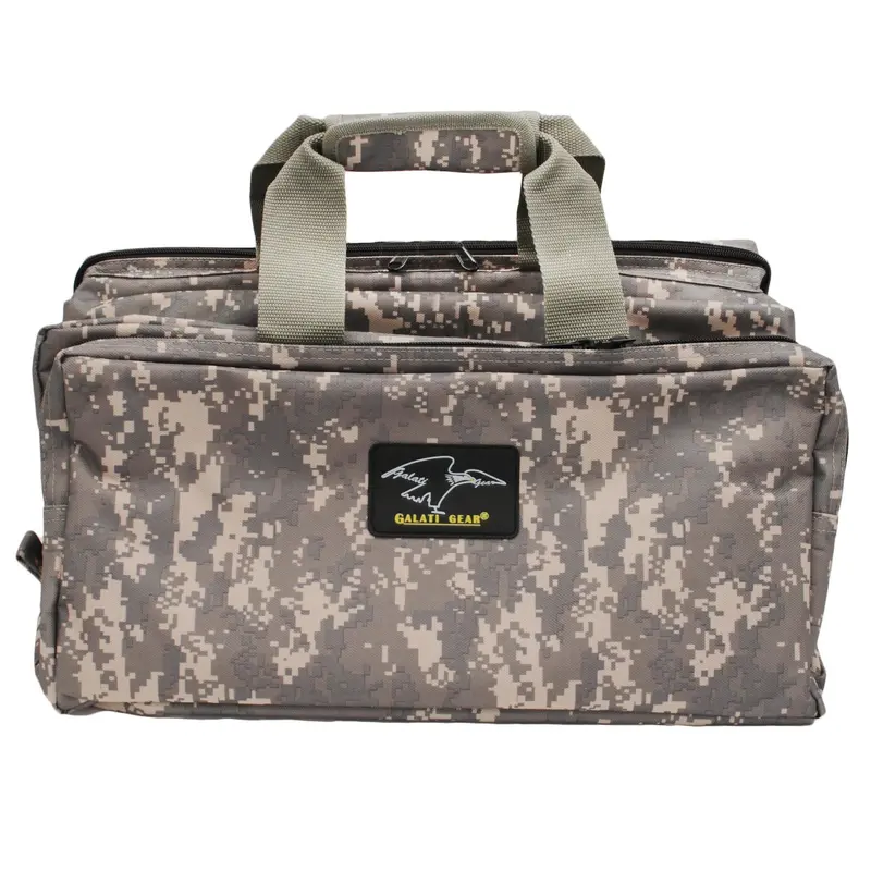 Military-Grade Range Bag With Digital Camouflage Pattern 1