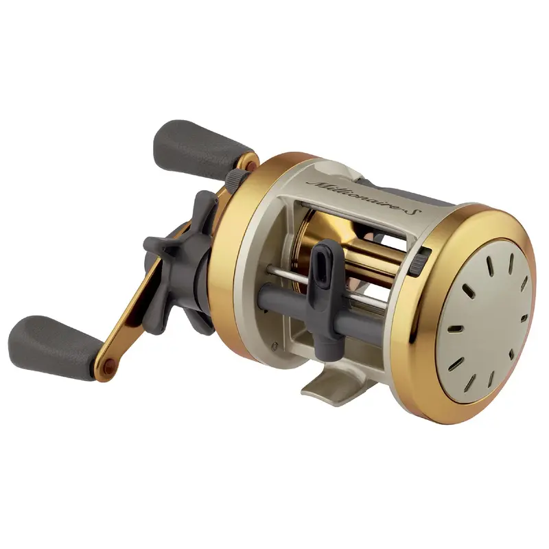 Millionaire-S Baitcasting Reel – 300 Size, 5.1:1 Ratio, 3 Bearings, 11 Lb Drag (Right-Hand Retrieve) 1