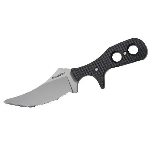 Mini Tac Skinner Knife – Serrated Edge Tactical Blade 1
