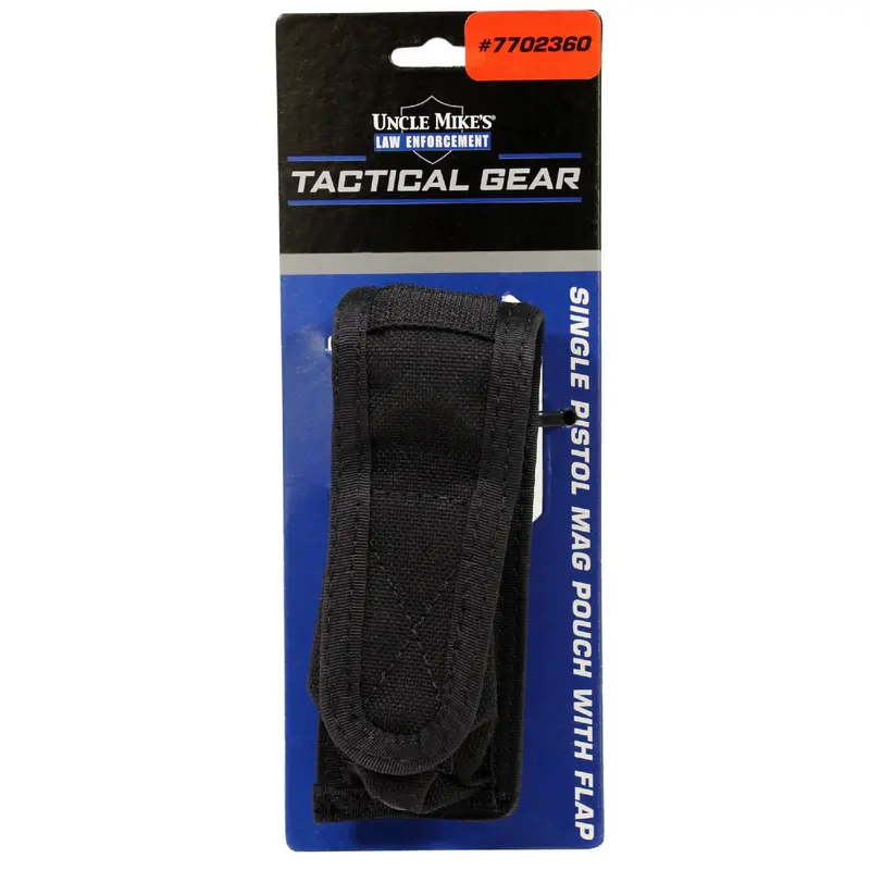 Molle-Compatible Magazine Pouch – Black Nylon 1