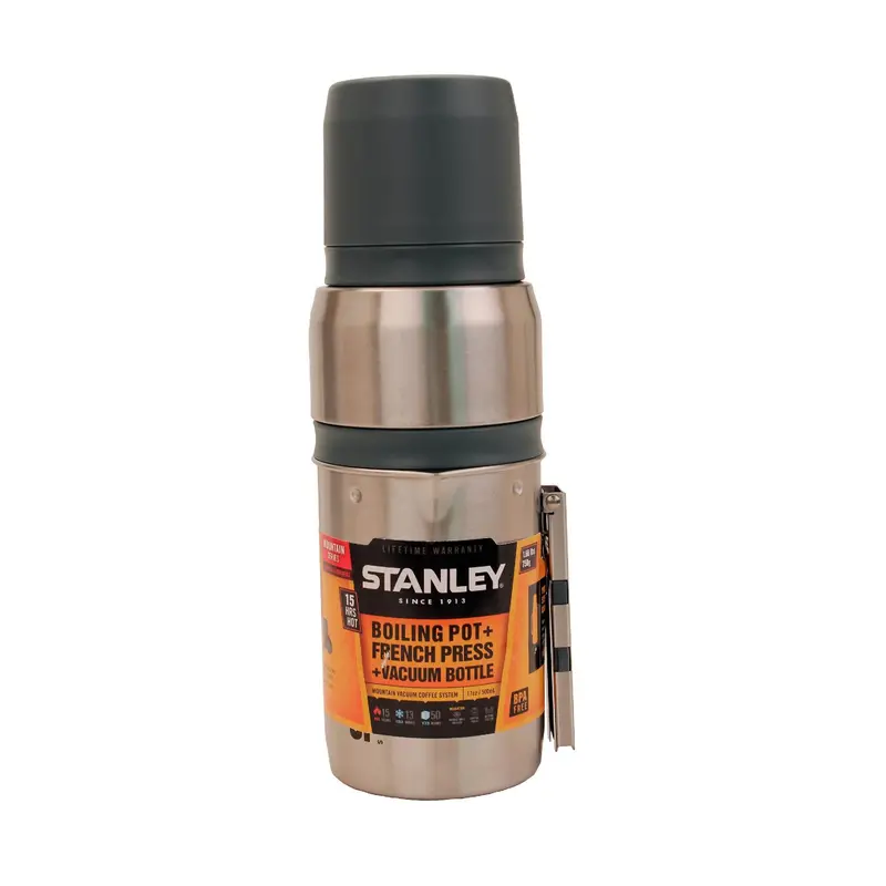 Mountain Vacuum-Insulated Coffee Tumbler — 17 Oz Stainless Steel 1