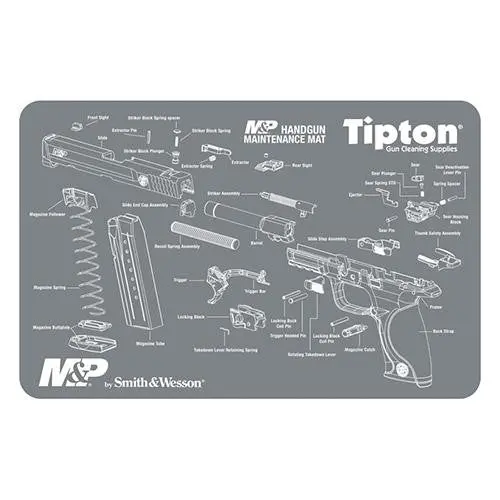 M&P Brand Gun Maintenance Mat – 11" × 17" 1