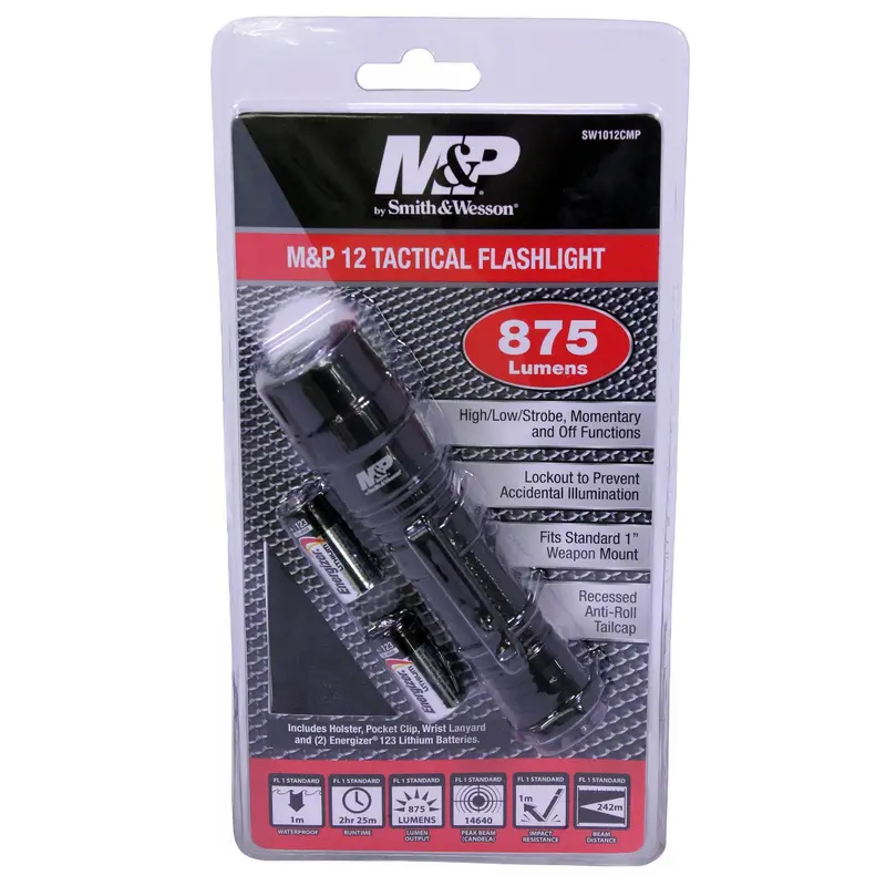 M&P12 Tactical Led Flashlight For Law Enforcement & Defense 1