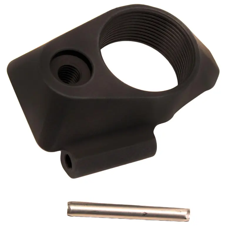 Multi-Caliber Threaded Aluminum Barrel Extension – Black Finish 1