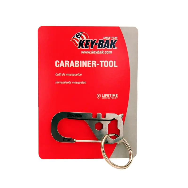 Multi-Function Tool With Integrated Carabiner 1