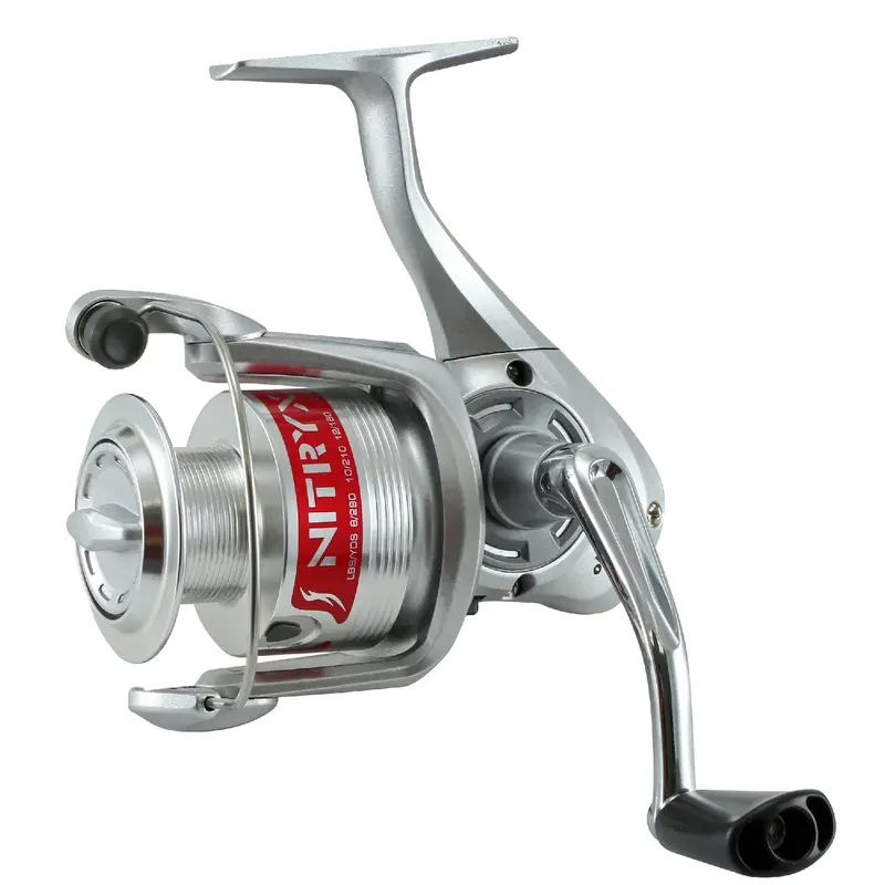 Nitryx Spinning Reel – 5.0:1 Gear Ratio, Single-Ball Bearing, 15-Lb Drag, 25.4" Retrieve 1