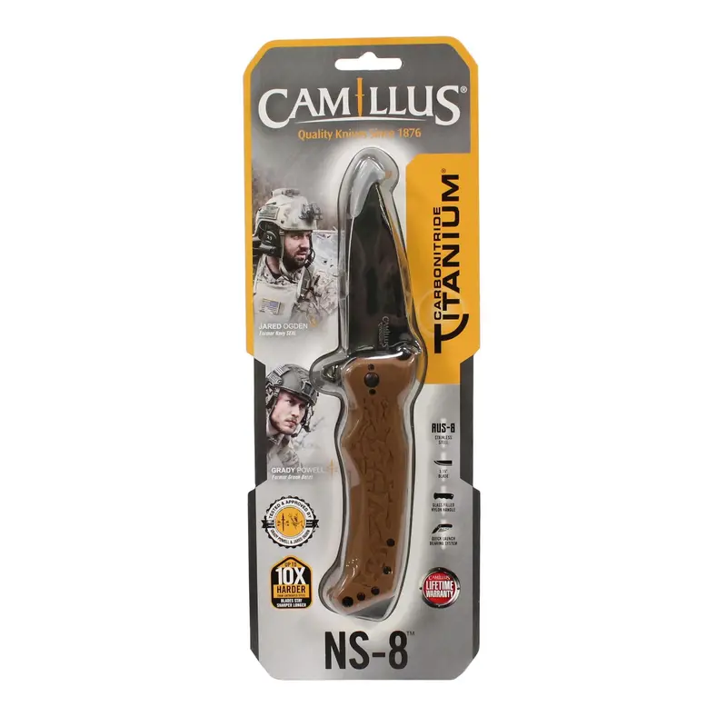 Ns-8 Slim-Fold Edc Knife – 8-Inch Blade With Low-Profile Carry 1