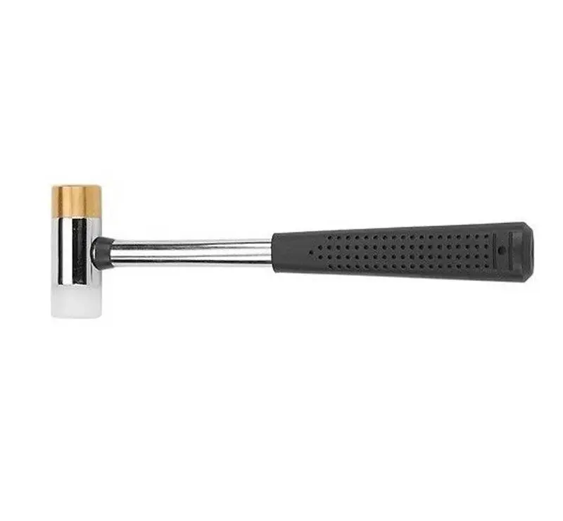 Nylon-Handled Brass Hammer – Non-Marring Striking Tool 1