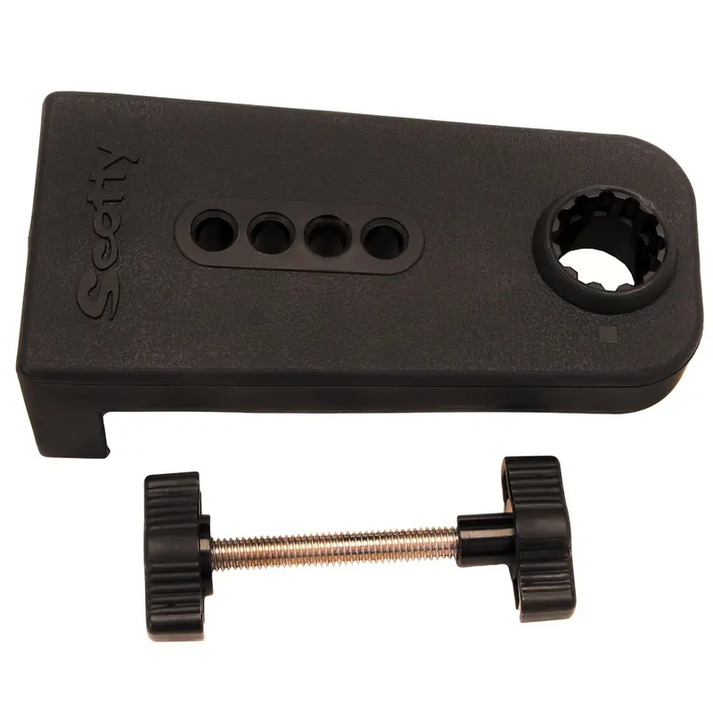 Oarlock-Mount Rod Holder – Universal Boat Rod Storage 1