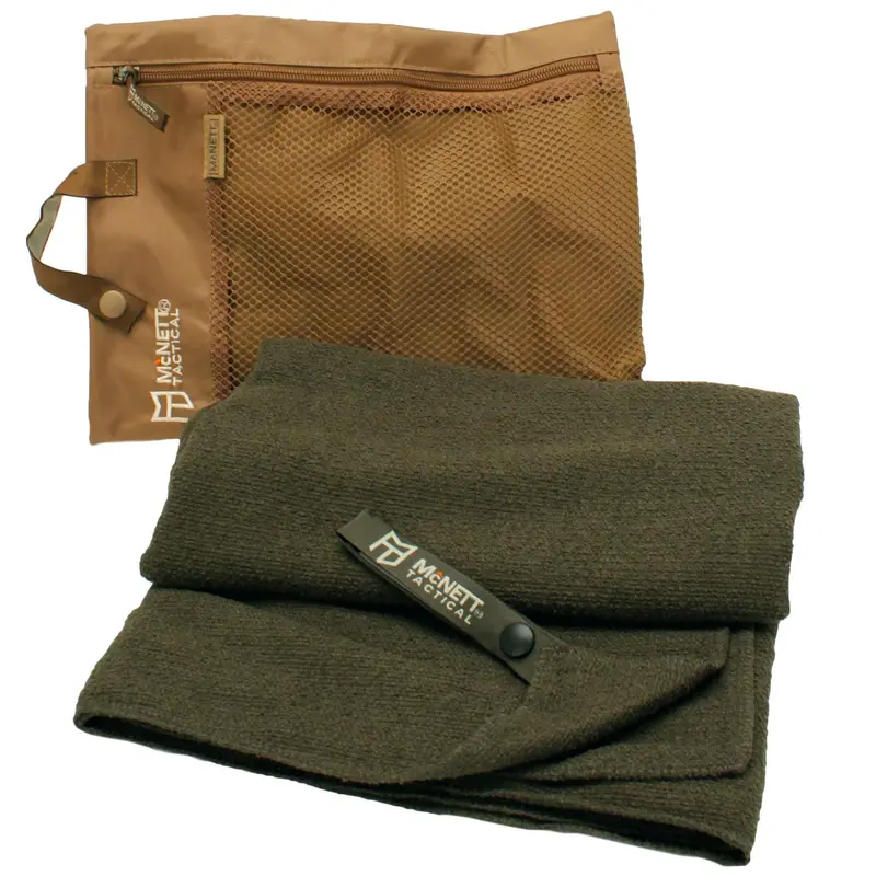 Olive Drab Tactical Microterry Towel – Large Size 1