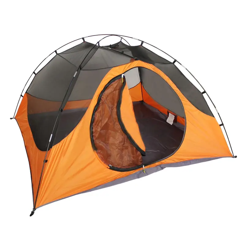 Orange Mountain 5-Person Camping Tent – Weather-Resistant Dome Tent 1