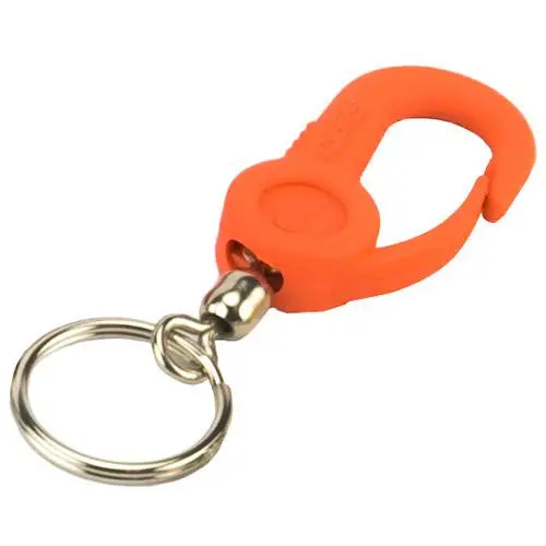 Orange Snap Hook Keychain 1
