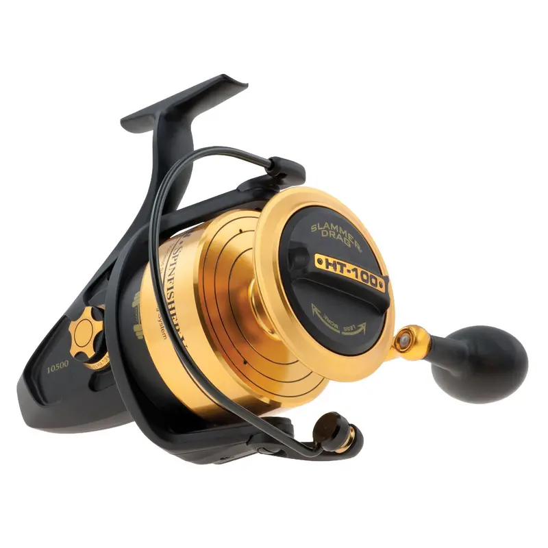 Penn Spinfisher V Spinning Reel – Model 10500, 4.2:1 Gear Ratio, 42" Retrieve, 40 Lb Max Drag, Ambidextrous Handle 1