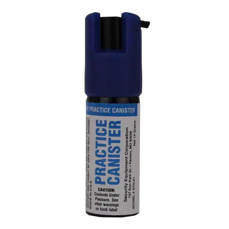 Pepper Spray Practice Canister – 0.54 Oz, Non-Active Training Aid 1
