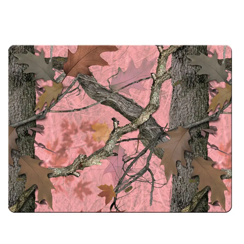 Pink Camo Cutting Board – Durable Wood, 12 X 16 Inches 1