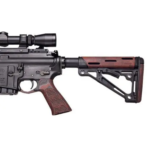 Pirahna G10 Ar-15 Grip – Red Lava Texture, Aggressive Traction 1