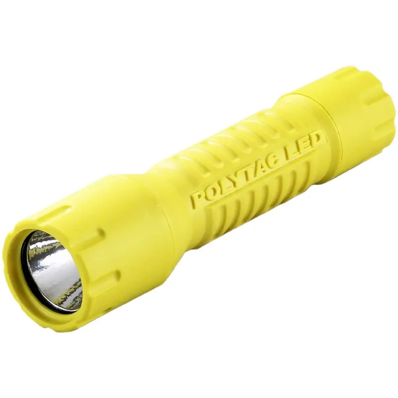 Polytac Led Flashlight – Yellow Beam Output 1
