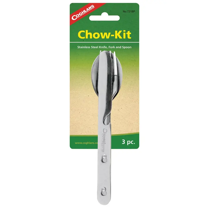 Portable Chow Kit – Stainless Steel Knife, Fork & Spoon Set 1