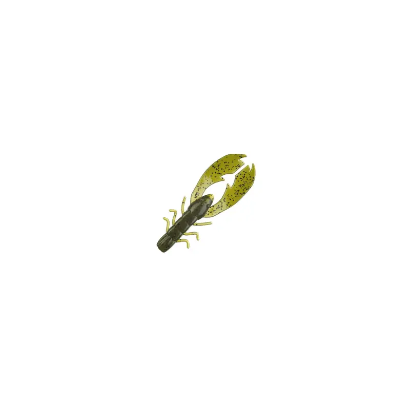 Powerbait Chigger Craw Soft Plastic Bait – 4" Watermelon Color, 9-Pack 1