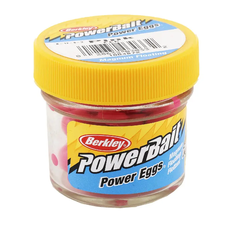 Powerbait Power Eggs Floating Magnum Soft Bait – Pink, Original Scent 1
